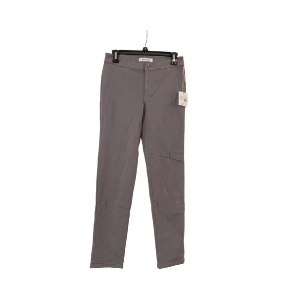 Lila Ryan Womens Tapered Trouser Steel Grey Cotton Blend Size 2 - Picture 3 of 11